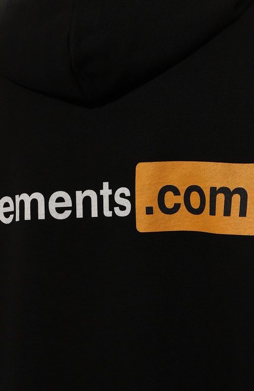 Хлопковое худи VETEMENTS 5