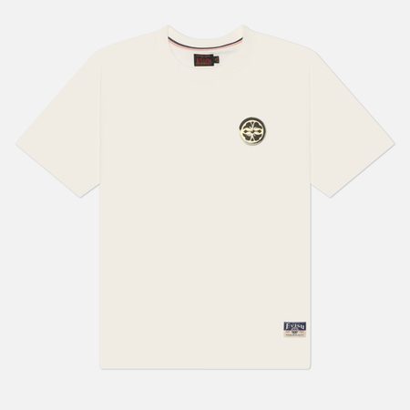 Мужская футболка Evisu Heritage Multi-Pocket Foil Print, цвет белый