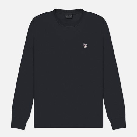Мужской лонгслив Paul Smith Zebra Logo Regular, цвет синий