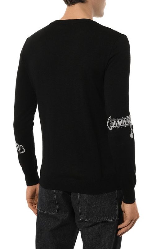 Шерстяной джемпер Moschino 4