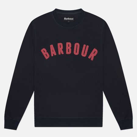 Мужская толстовка Barbour Prep Logo Crew, цвет синий