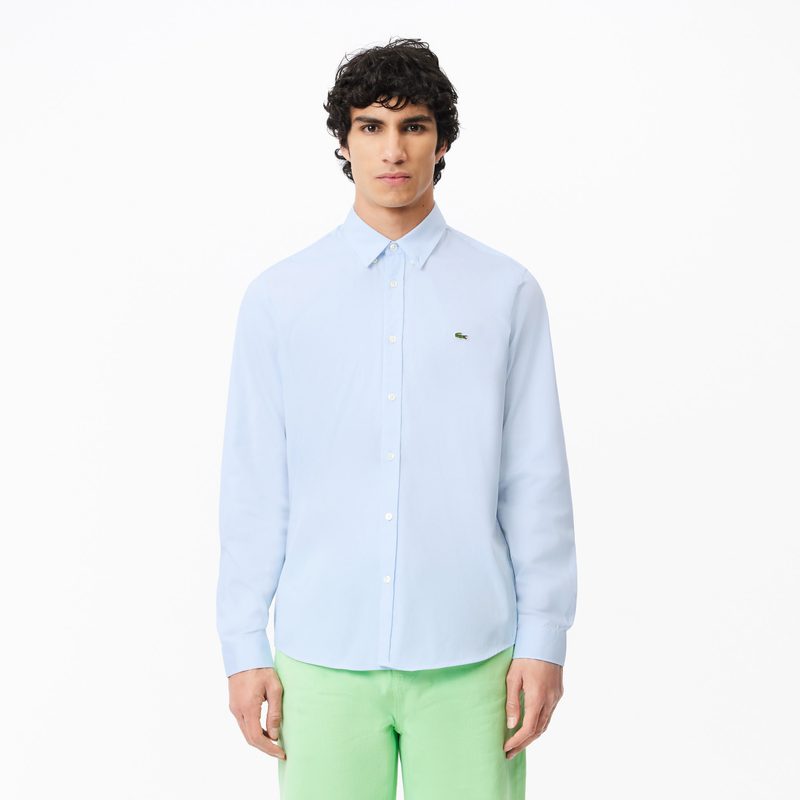 Мужская хлопковая рубашка Lacoste