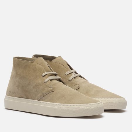 Мужские ботинки Common Projects Chukka Suede, цвет серый