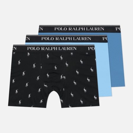 Комплект мужских трусов Polo Ralph Lauren Classic Boxer 3-Pack, цвет комбинированный
