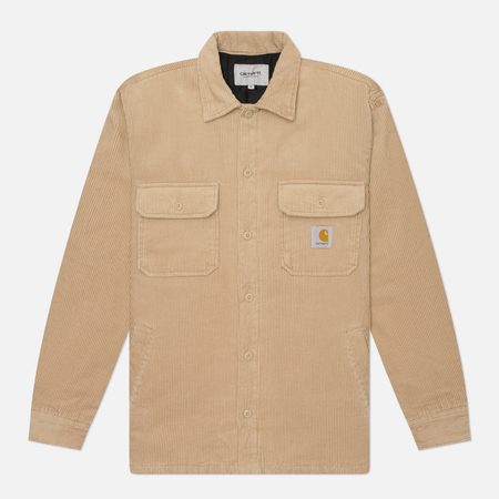 Мужская рубашка Carhartt WIP Whitsome, цвет бежевый