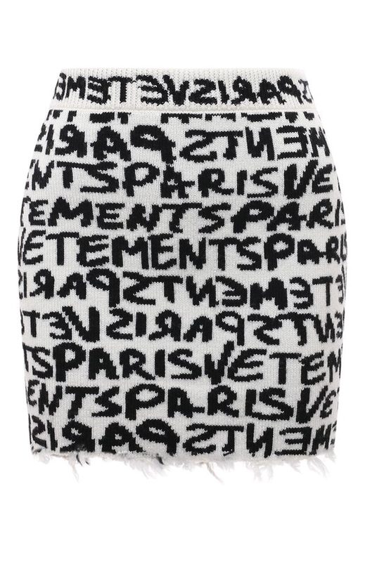 Шерстяная юбка VETEMENTS