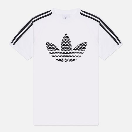 Мужская футболка adidas Originals Monogram 3-Stripes, цвет белый