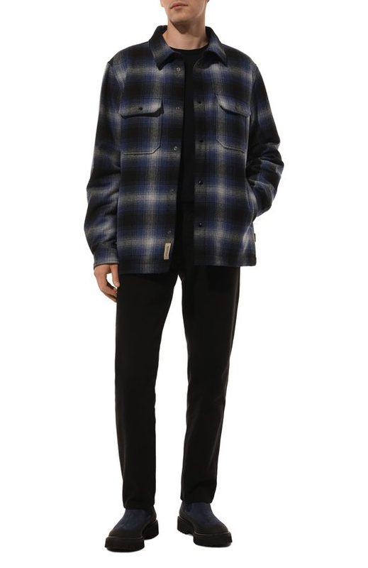 Пуховая куртка-рубашка Woolrich 2