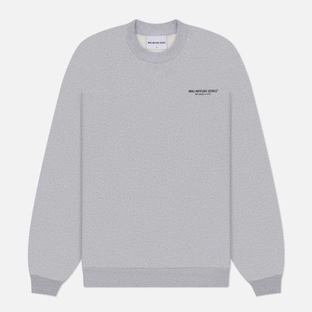 Мужская толстовка MKI MIYUKI ZOKU Design Studio Crewneck, цвет серый