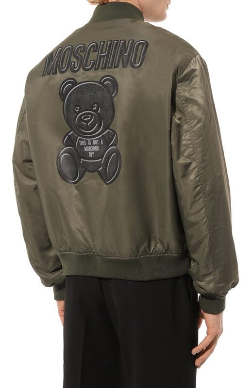 Утепленный бомбер Moschino 4