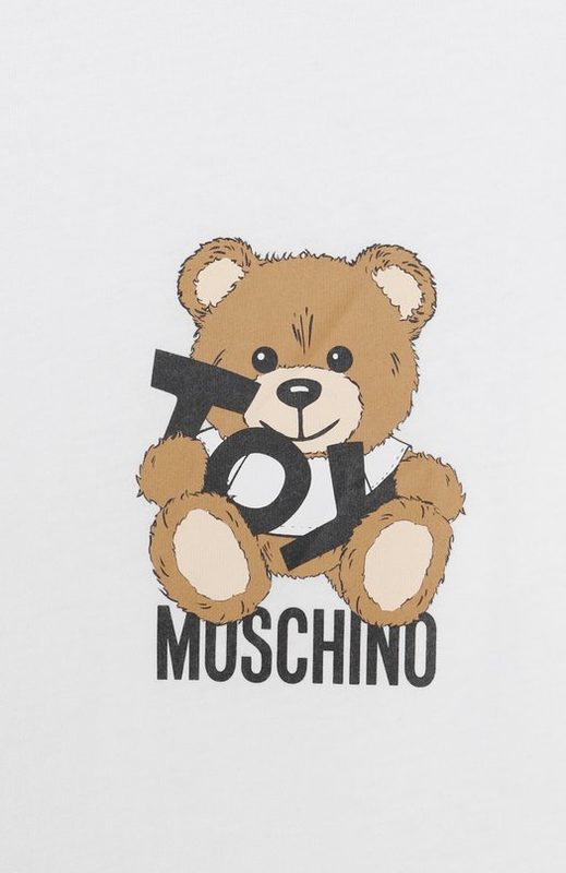 Хлопковая футболка Moschino 3