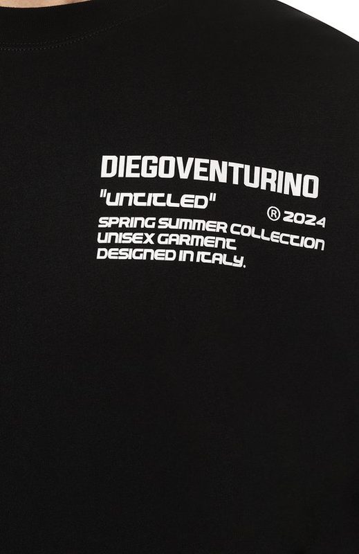 Хлопковая футболка Diego Venturino 5