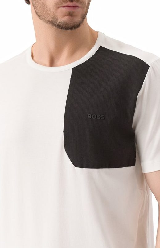 Хлопковая футболка BOSS Green 5