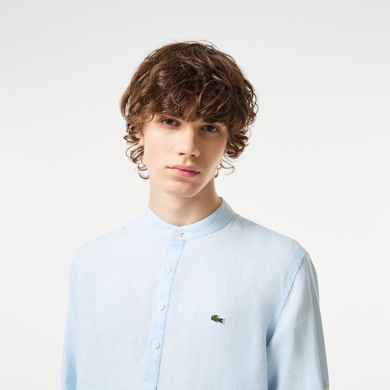 Мужская льняная рубашка Lacoste 3