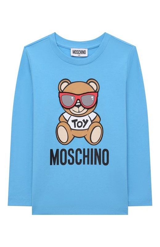 Хлопковый лонгслив Moschino
