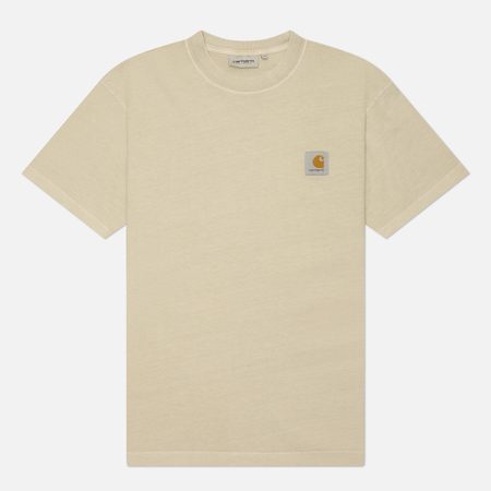 Мужская футболка Carhartt WIP Vista, цвет бежевый