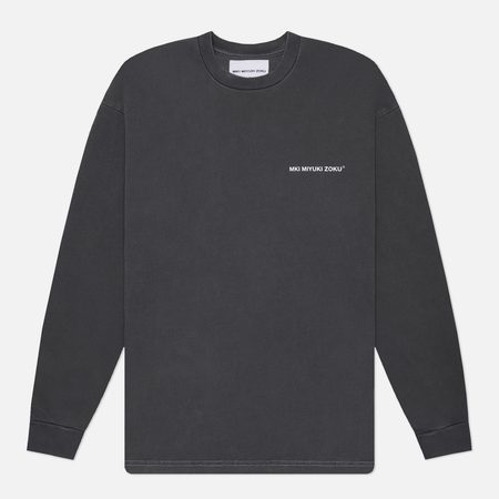 Мужской лонгслив MKI MIYUKI ZOKU Uniform, цвет чёрный