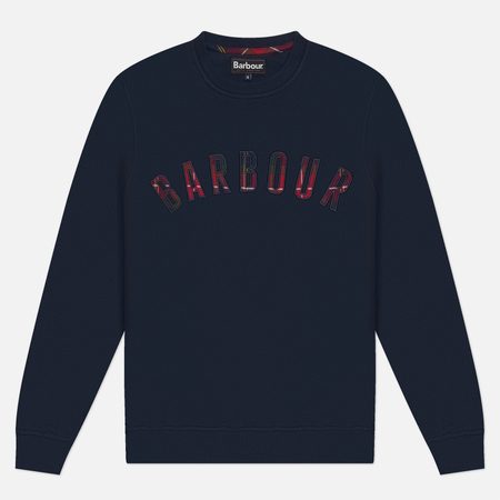 Мужская толстовка Barbour Wynter Crew Neck, цвет синий
