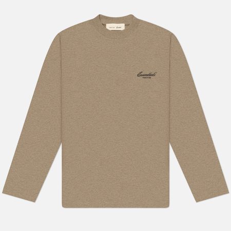 Женский лонгслив Fear of God ESSENTIALS Classic, цвет бежевый