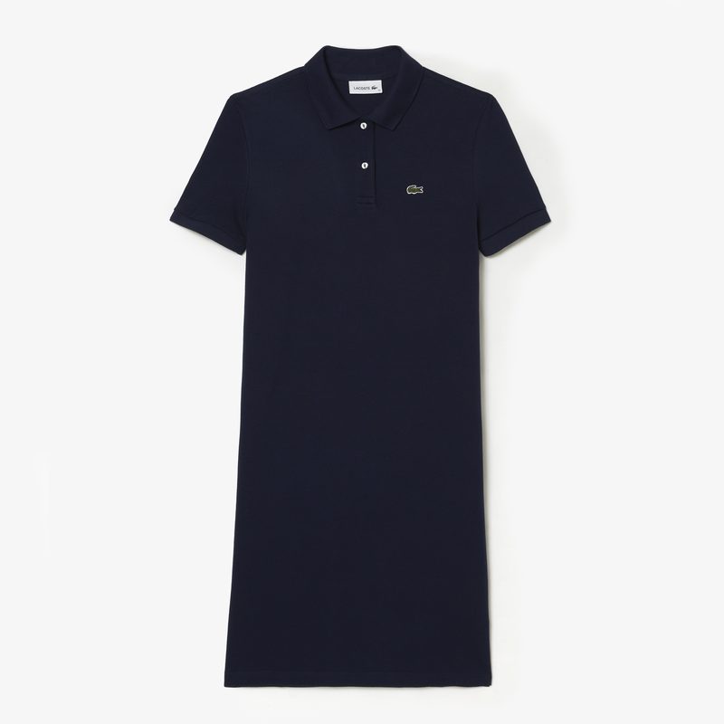 Женское хлопковое платье - поло Lacoste 5