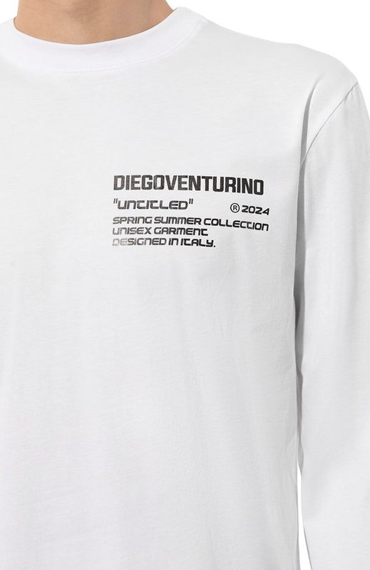 Хлопковый лонгслив Diego Venturino 5