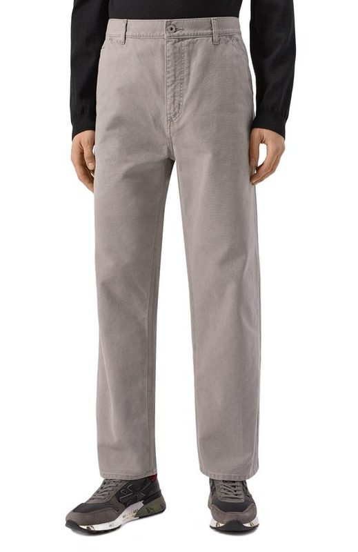 Хлопковые брюки HUGO Blue 3