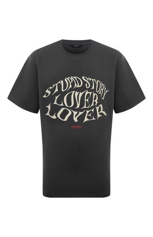 Хлопковая футболка Tee Library