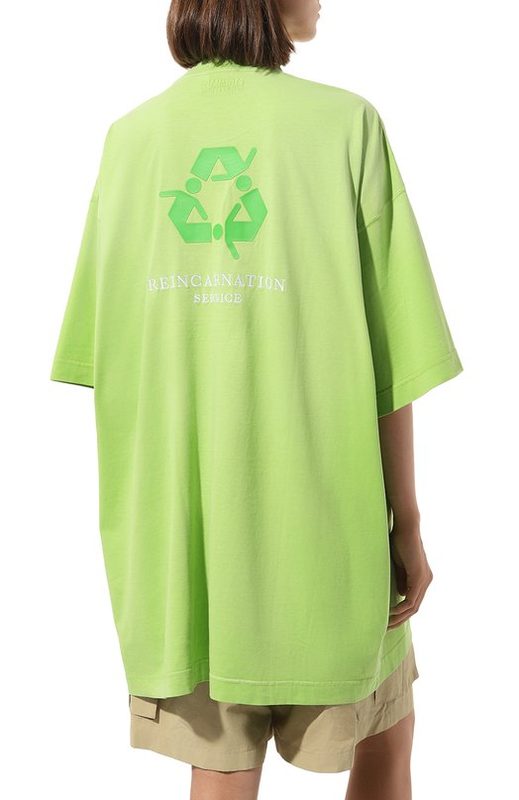 Хлопковая футболка VETEMENTS 4