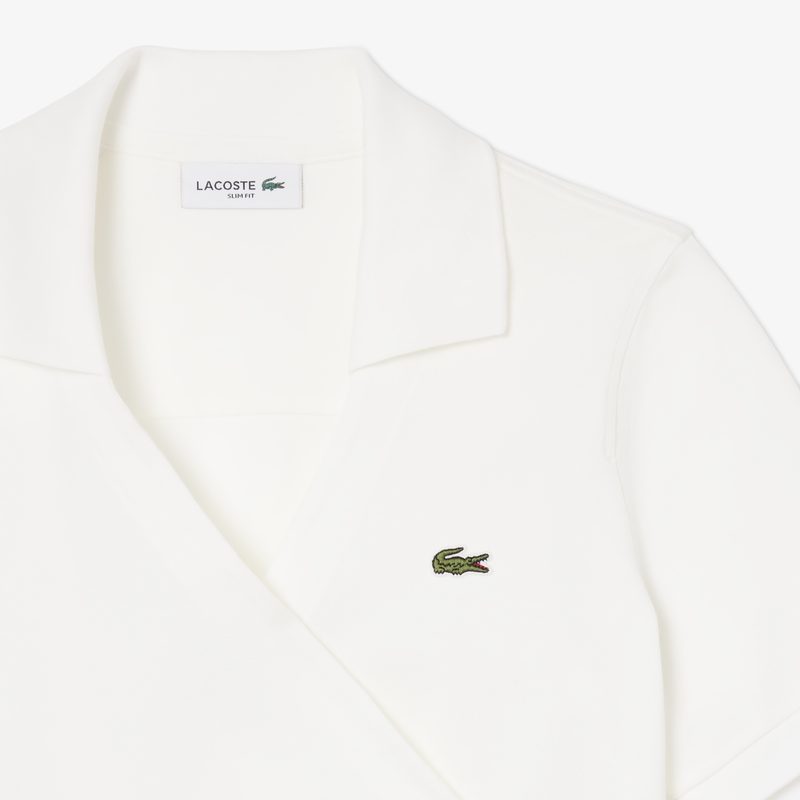 Женское хлопковое поло Lacoste 5
