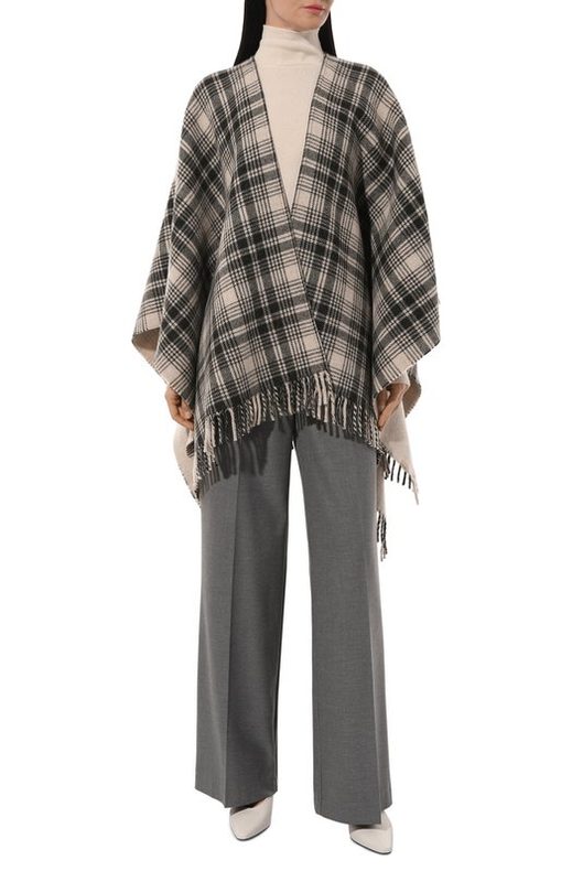 Шерстяная накидка Woolrich 3
