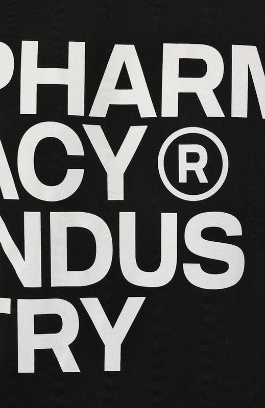 Хлопковая футболка Pharmacy Industry 5