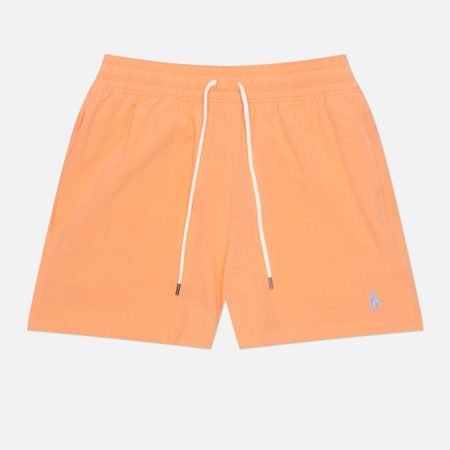 Мужские шорты Polo Ralph Lauren Traveler Classic Swim, цвет оранжевый