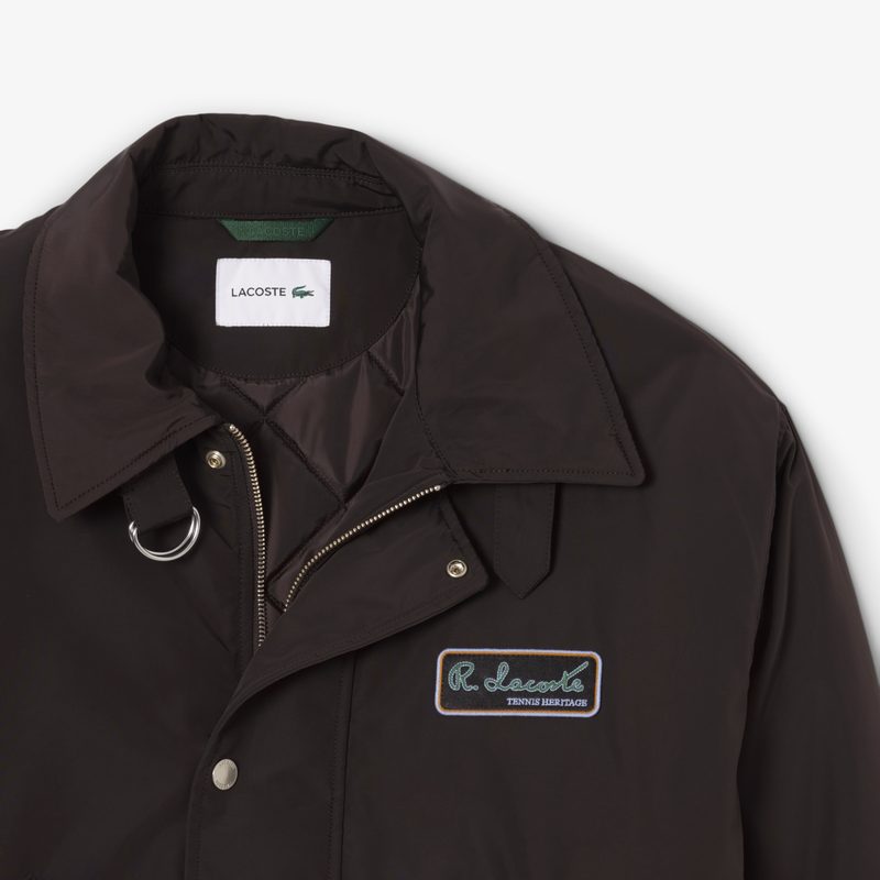 Водоотталкивающая куртка-бомбер Lacoste в стиле авиатора 5