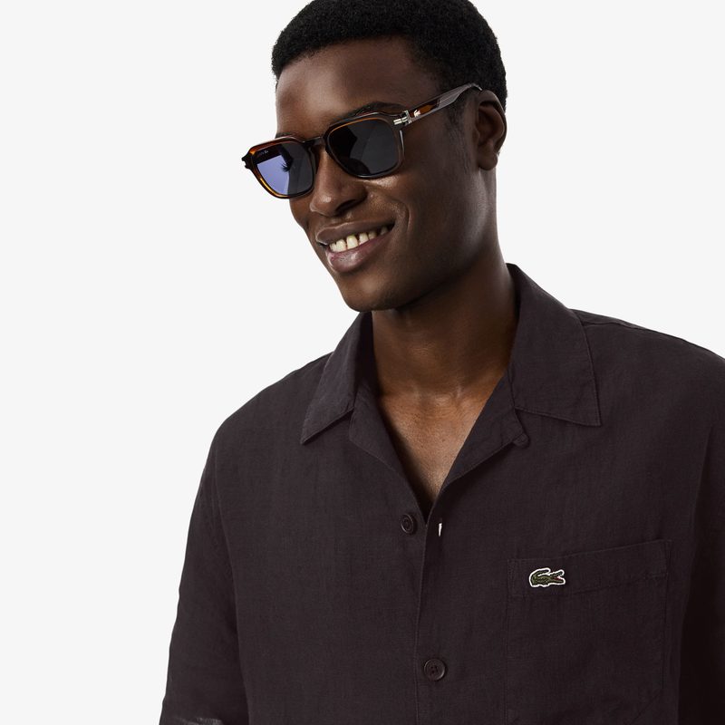 Мужская рубашка Lacoste из льна 2