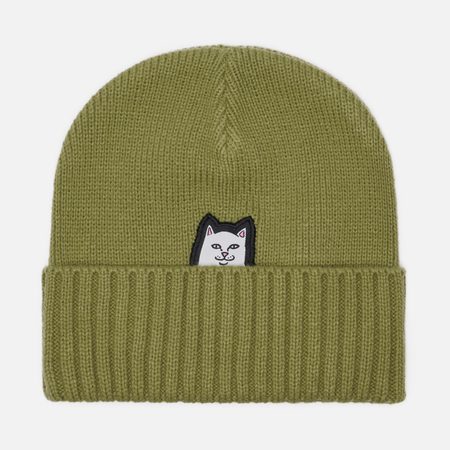 Шапка RIPNDIP Lord Nermal, цвет зелёный