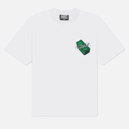 Мужская футболка MARKET Call My Plug, цвет белый