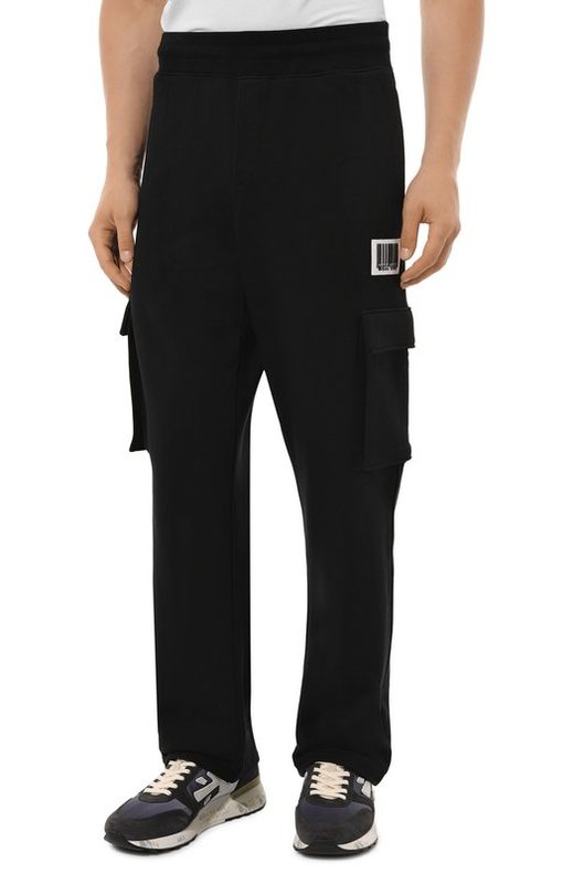 Хлопковые брюки-карго Moschino 3
