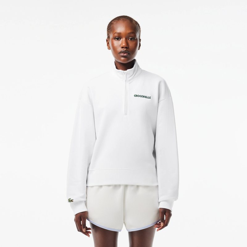 Женская толстовка Lacoste свободного кроя на молнии