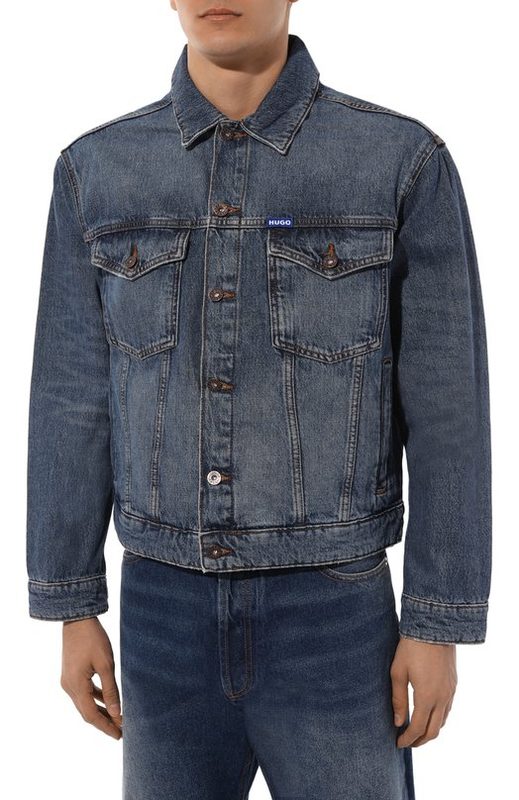 Джинсовая куртка HUGO Blue 3