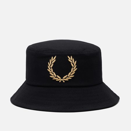 Панама Fred Perry Bold Branding Canvas, цвет чёрный