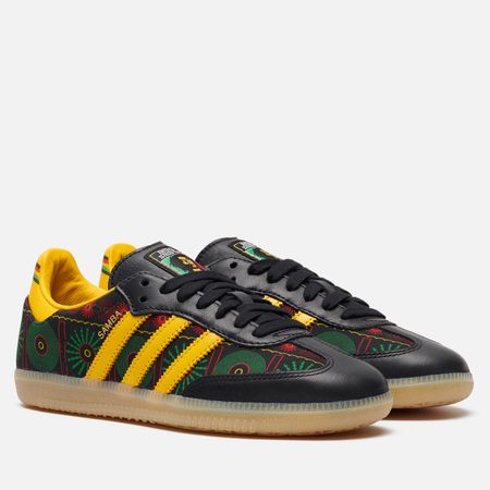 Кроссовки adidas Originals x Bob Marley Samba OG Jamaica, цвет чёрный