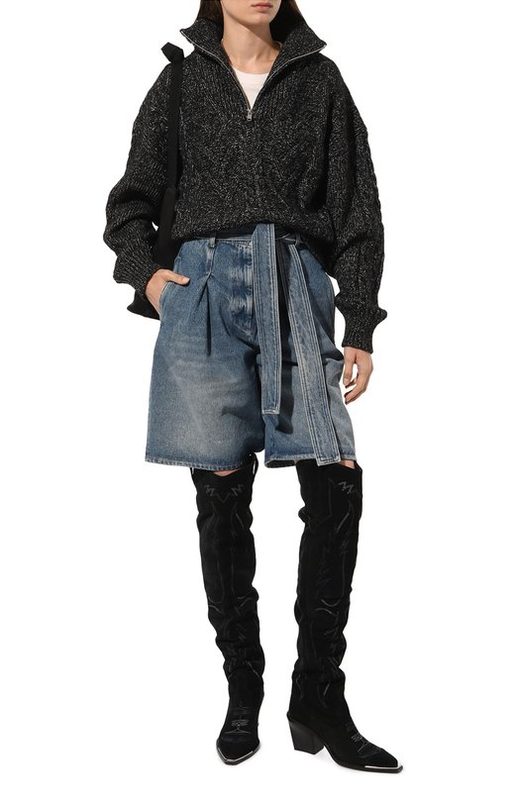 Замшевые сапоги Zadig and Voltaire 2