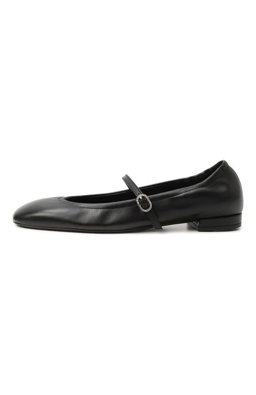 Кожаные балетки Claris Stuart Weitzman 2