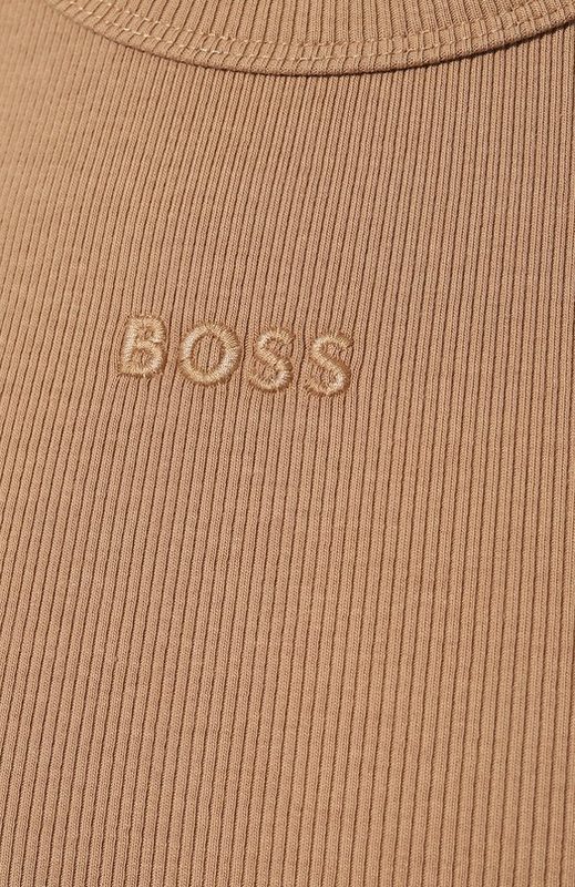 Хлопковая майка BOSS Orange 5