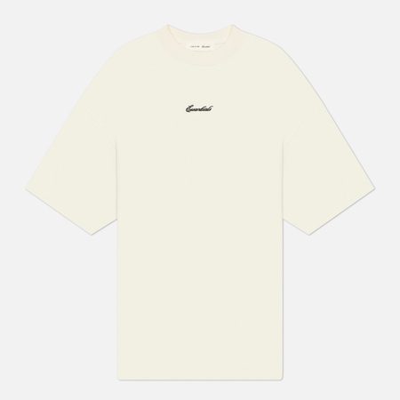 Мужская футболка Fear of God ESSENTIALS Signature 90's, цвет белый