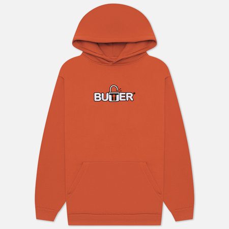 Мужская толстовка Butter Goods Lock Pullover Hoodie, цвет оранжевый