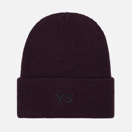 Шапка Y-3 Classic Embroidered Logo, цвет фиолетовый