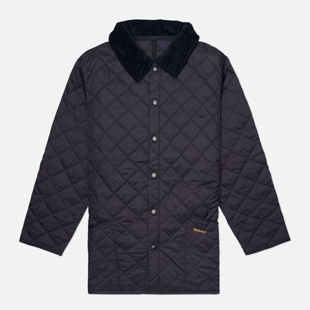 Мужская стеганая куртка Barbour Liddesdale Quilted, цвет синий