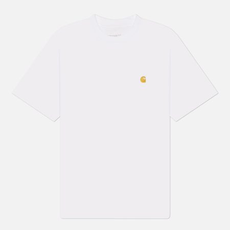 Женская футболка Carhartt WIP W' Chase, цвет белый