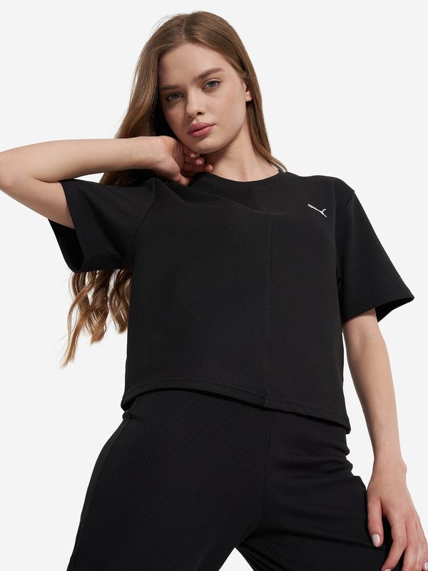Футболка женская PUMA Wardrobe Ess, Черный